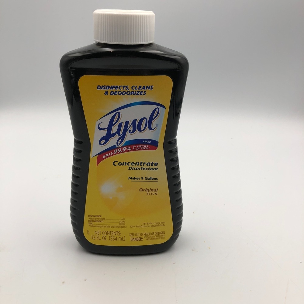 Lysol Concentrate Disinfectant Original Scent - 12 Fl oz - NEW